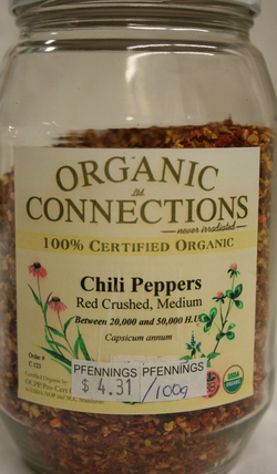 Chili Peppers Med. (20,000-30,000) - Crushed